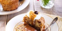 Photo de la Recette: Pudding Fondant à la Crème et aux Noix (sticky toffee pudding)