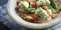 Photo de la Recette: Ragoût de Poulet et Boulettes de Pâte (dumplings) Ricotta Tre Stelle®