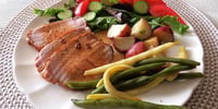 Photo de la Recette: Rôti de Longe de Porc au Four, Miel et Moutarde