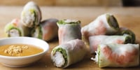 Photo de la Recette: ROULEAUX DE PRINTEMPS AUX CREVETTES