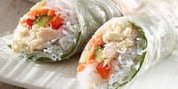 Photo de la Recette: Rouleaux de Printemps frais avec Feta Tre Stelle® et Poulet