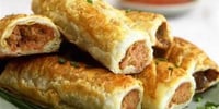 Photo de la Recette: Roulés de Pâte Feuilletée Farcis à la Viande Hachée, Australie