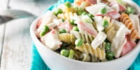Photo de la Recette: Salade Crémeuse de Pâtes aux Fruits de Mer