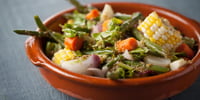 Photo de la Recette: Salade Tiède de Légumes en Papillote