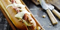 Photo de la Recette: Sandwich Chaud Raclette Jambon