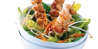 Photo de la Recette: SATAYS DE DINDON À L’ORIENTALE