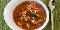 Photo de la Recette: Soupe aux Légumes et Nouilles aux Oeufs
