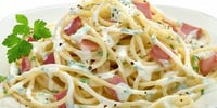 Photo de la Recette: SPAGHETTI CARBONARA AUX CHAMPIGNONS