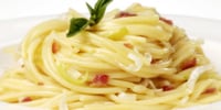 Photo de la Recette: SPAGHETTI CARBONARA AU CURÉ-HÉBERT