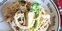 Photo de la Recette: Spaghettini de Blé Entier, Sauce aux Haricots Blancs et à L’artichaut en une Casserole