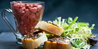 Photo de la Recette: Tartare de Boeuf aux Échalotes Marinées