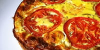 Photo de la Recette: Tarte aux Poireaux sur Croûte de Riz