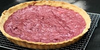 Photo de la Recette: TARTE FRAMBOISE FACON TARTE CITRON MERINGUEE