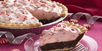 Photo de la Recette: Tarte Menthe et Chocolat des Fêtes