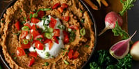 Photo de la Recette: Trempette aux Haricots à la Mexicaine
