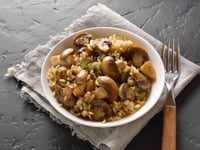 Photo de la Recette: Risotto aux Champignons (recette italienne du risotto alla fungaiola)