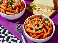 Photo de la Recette: Pennes Sauce Rosée à la Vodka