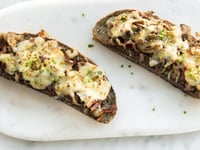 Photo de la Recette: Tartines de Champignons et de Gouda