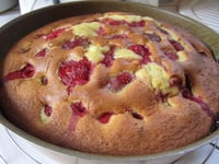 Photo de la Recette: Gâteau Moelleux aux Fraises – Version Ultra Simple