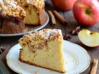 Photo de la Recette: Gâteau Streusel aux Pommes et aux Noix