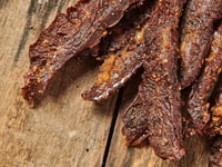 Photo de la Recette: Charqui de Bifteck de Montréal à la Friteuse à Air