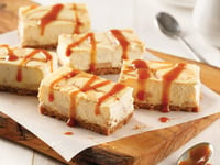 Photo de la Recette: Barres Cheesecake à la Tarte aux Pommes