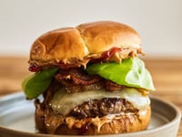 Photo de la Recette: Hamburger au Beurre d’Arachide et à la Confiture
