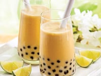 Photo de la Recette: Bubble Tea Mangue et Lait de Coco