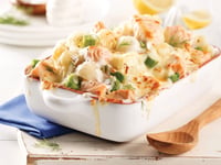 Photo de la Recette: Casserole de Saumon et Poireaux