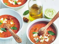 Photo de la Recette: Gaspacho de Pastèque à la Feta