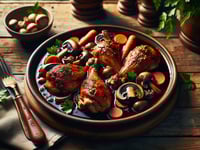 Photo de la Recette: Coq au Vin Français