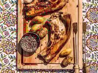 Photo de la Recette: Côtes de Porc au Miel et à la Moutarde