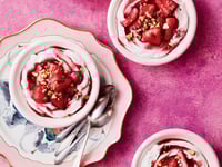Photo de la Recette: Nuage de Labneh aux Fraises
