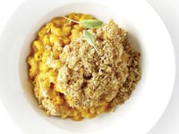 Photo de la Recette: Macaronis au Fromage et à la Citrouille