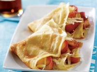 Photo de la Recette: Crêpes Fines aux Pommes et au Fromage