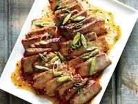 Photo de la Recette: Côtelettes de Porc au Gingembre et à l'Ail