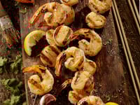 Photo de la Recette: Brochettes de Fruits de Mer à la Cajun