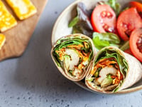 Photo de la Recette: Wraps au Halloumi et Avocat