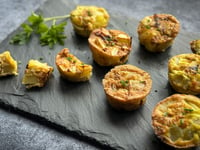 Photo de la Recette: Tortilla de Patatas Individuelles à la Friteuse à Air