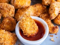 Photo de la Recette: Croquettes de Poulet Maison à la Friteuse à Air Chaud