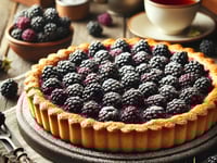 Photo de la Recette: Tarte aux Mûres Maison