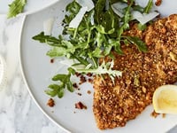 Photo de la Recette: Escalopes de Poulet en Croûte de Pistaches