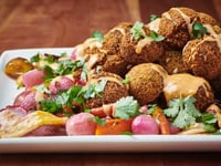 Photo de la Recette: Falafels avec Sauce Tahini