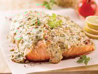 Photo de la Recette: Filet de Saumon Gratiné