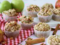 Photo de la Recette: Muffins Streusel aux Pommes et Piment de la Jamaïque