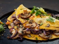 Photo de la Recette: Omelette aux Champignons