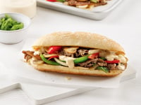 Photo de la Recette: Philly Cheesesteak sur la Plaque