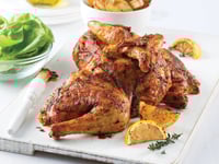 Photo de la Recette: Poulet Piri-piri en Crapaudine