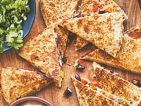 Photo de la Recette: Quesadilla Vide-frigo