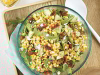 Photo de la Recette: Salade de Maïs à l’Avocat et Bacon